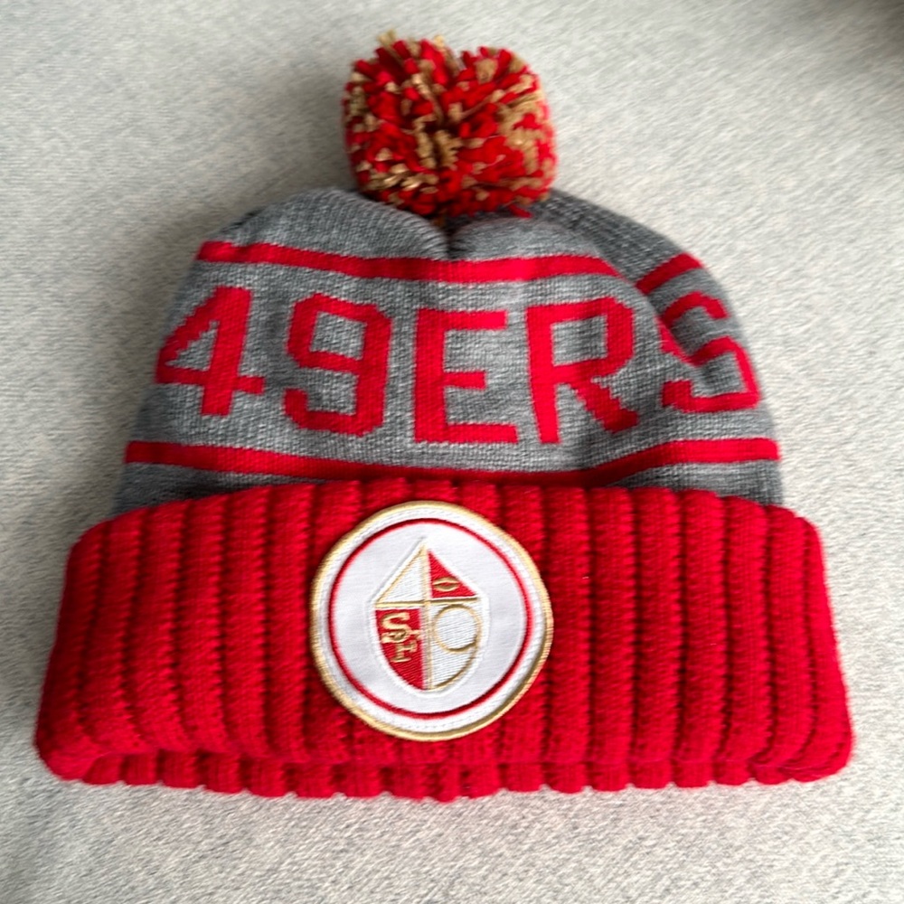 Mitchell & Ness 49ers beanie